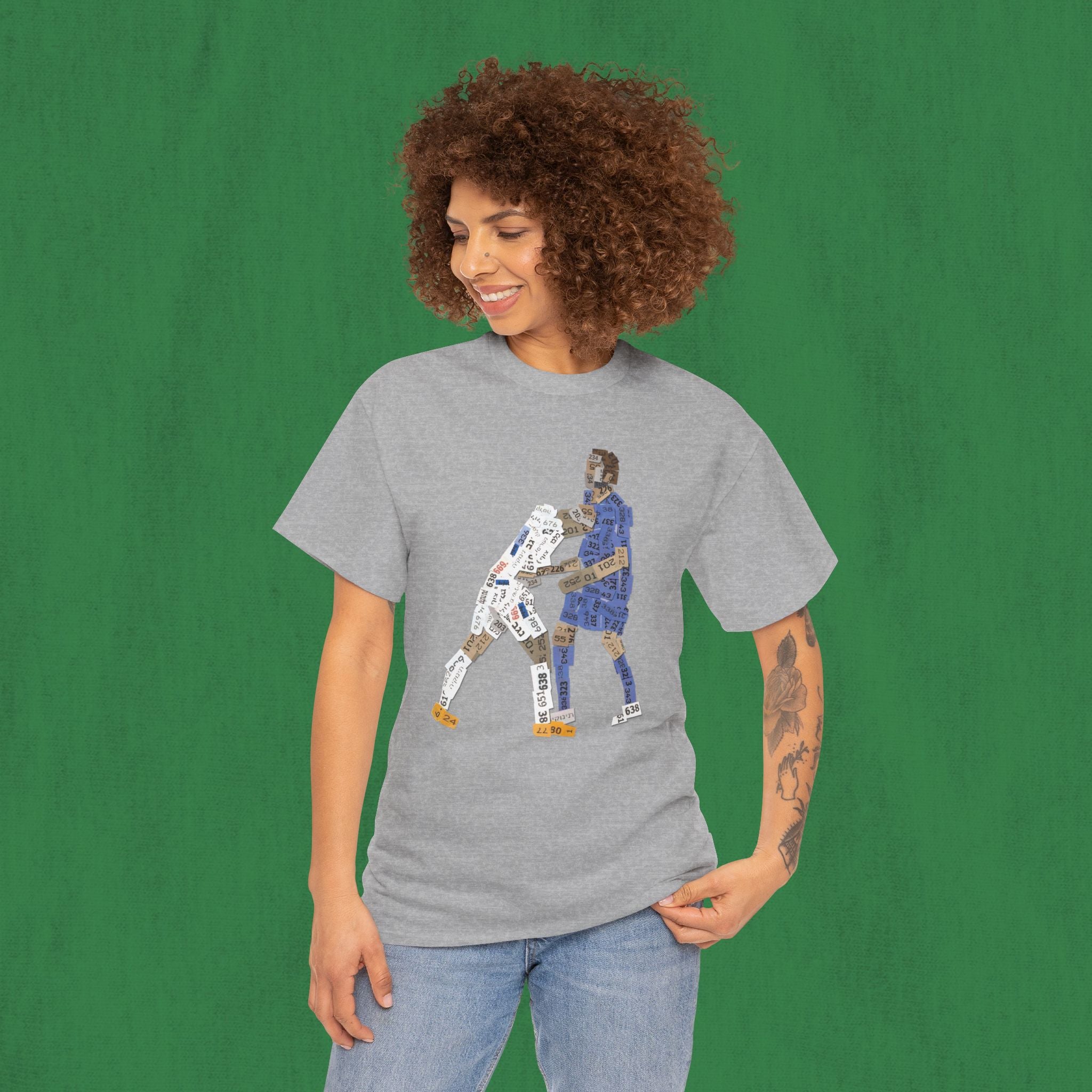 Unisex Heavy Cotton Tee - Zidane 2006