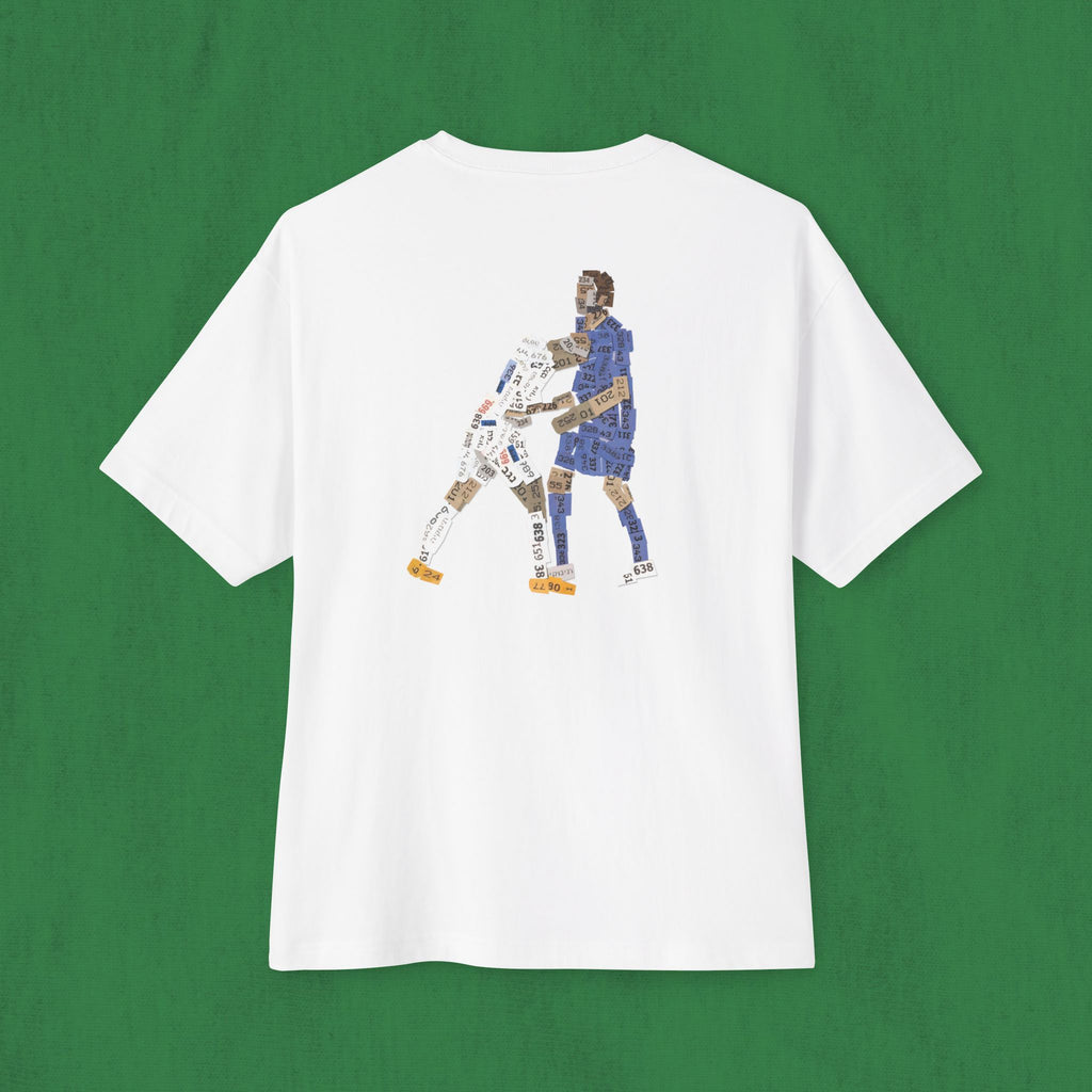 Oversized T-shirt Back Design - Zidane 2006