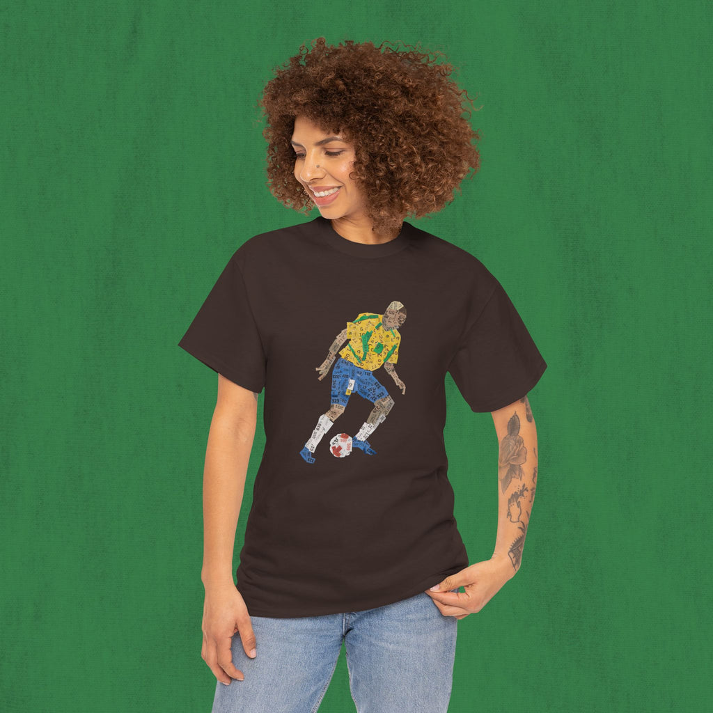 Unisex Heavy Cotton Tee - Ronaldo Nazario R9