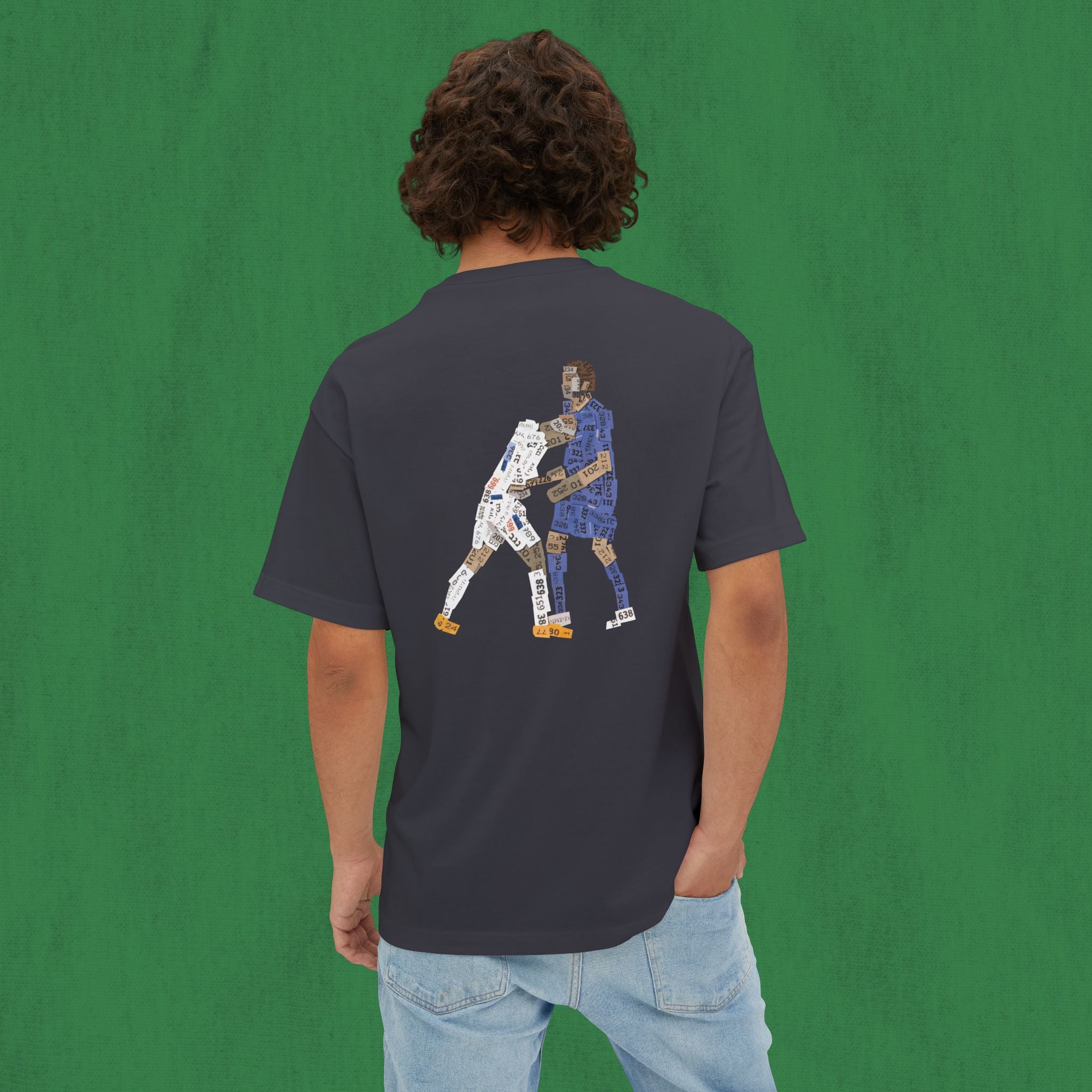 Oversized T-shirt Back Design - Zidane 2006