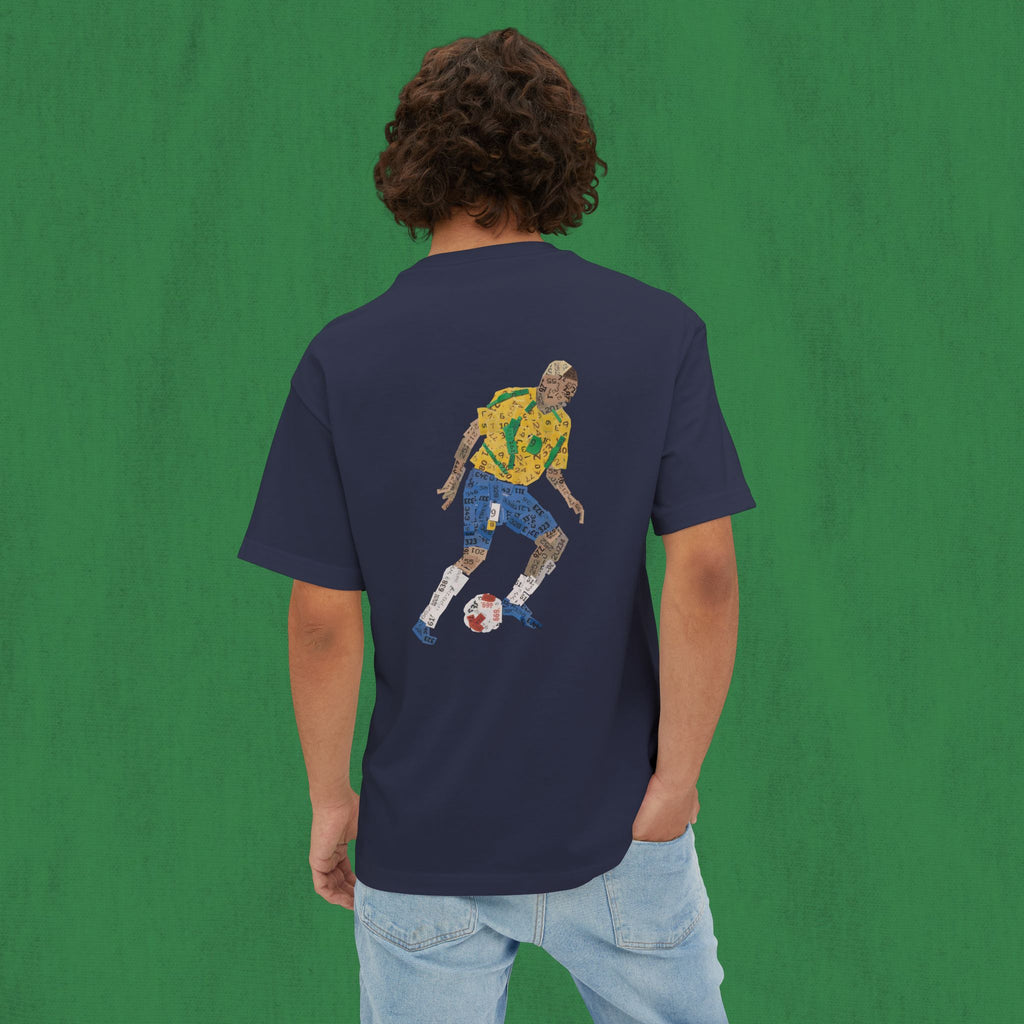Oversized T-shirt Back Design - Ronaldo Nazario R9