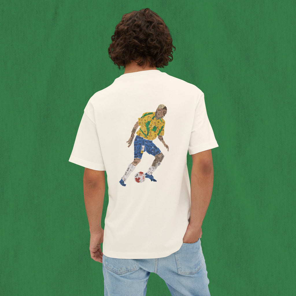 Oversized T-shirt Back Design - Ronaldo Nazario R9