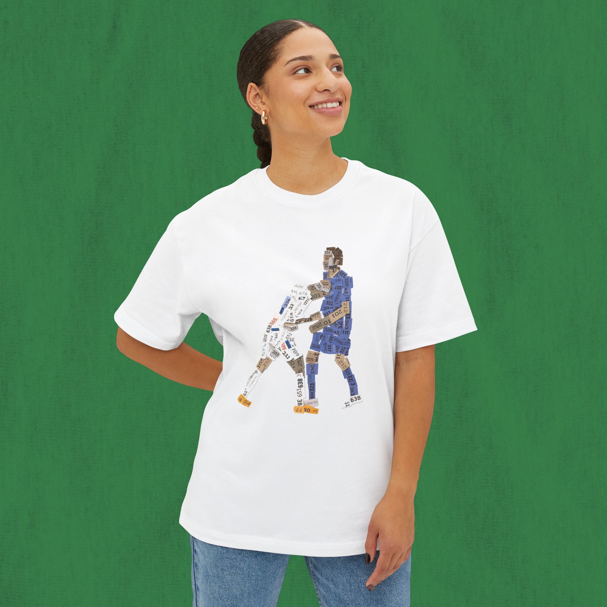 Oversized Boxy T-shirt - Zidane 2006