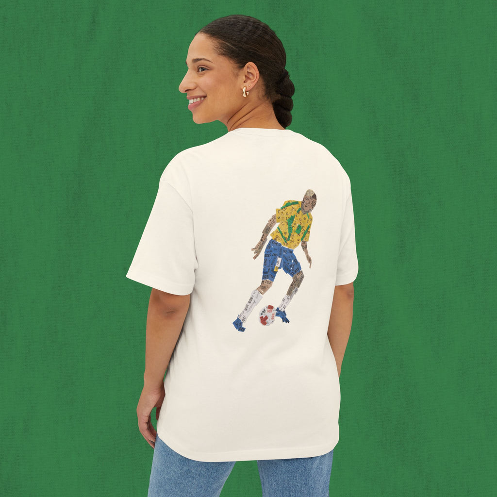 Oversized T-shirt Back Design - Ronaldo Nazario R9