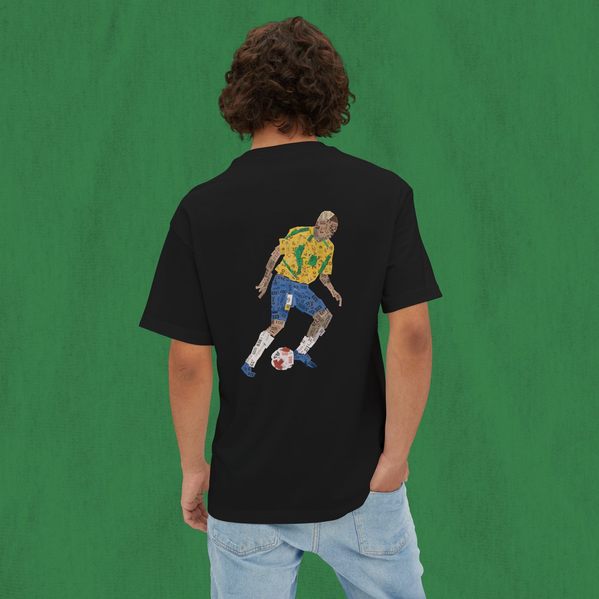 Oversized T-shirt Back Design - Ronaldo Nazario R9