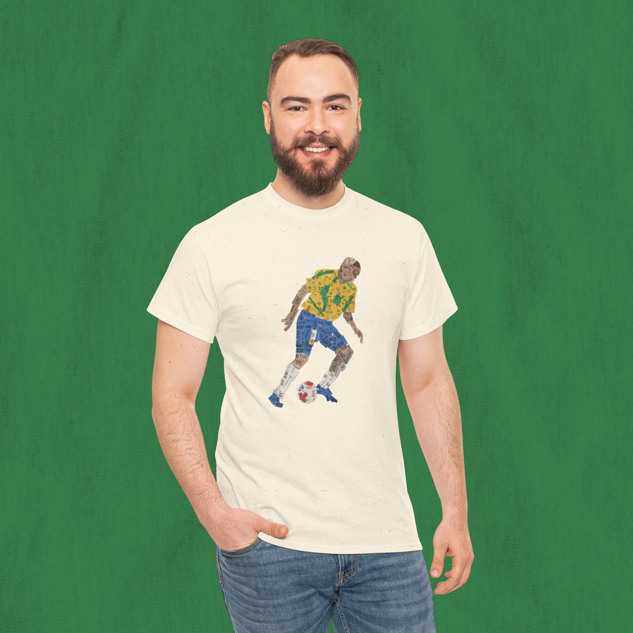 Unisex Heavy Cotton Tee - Ronaldo Nazario R9