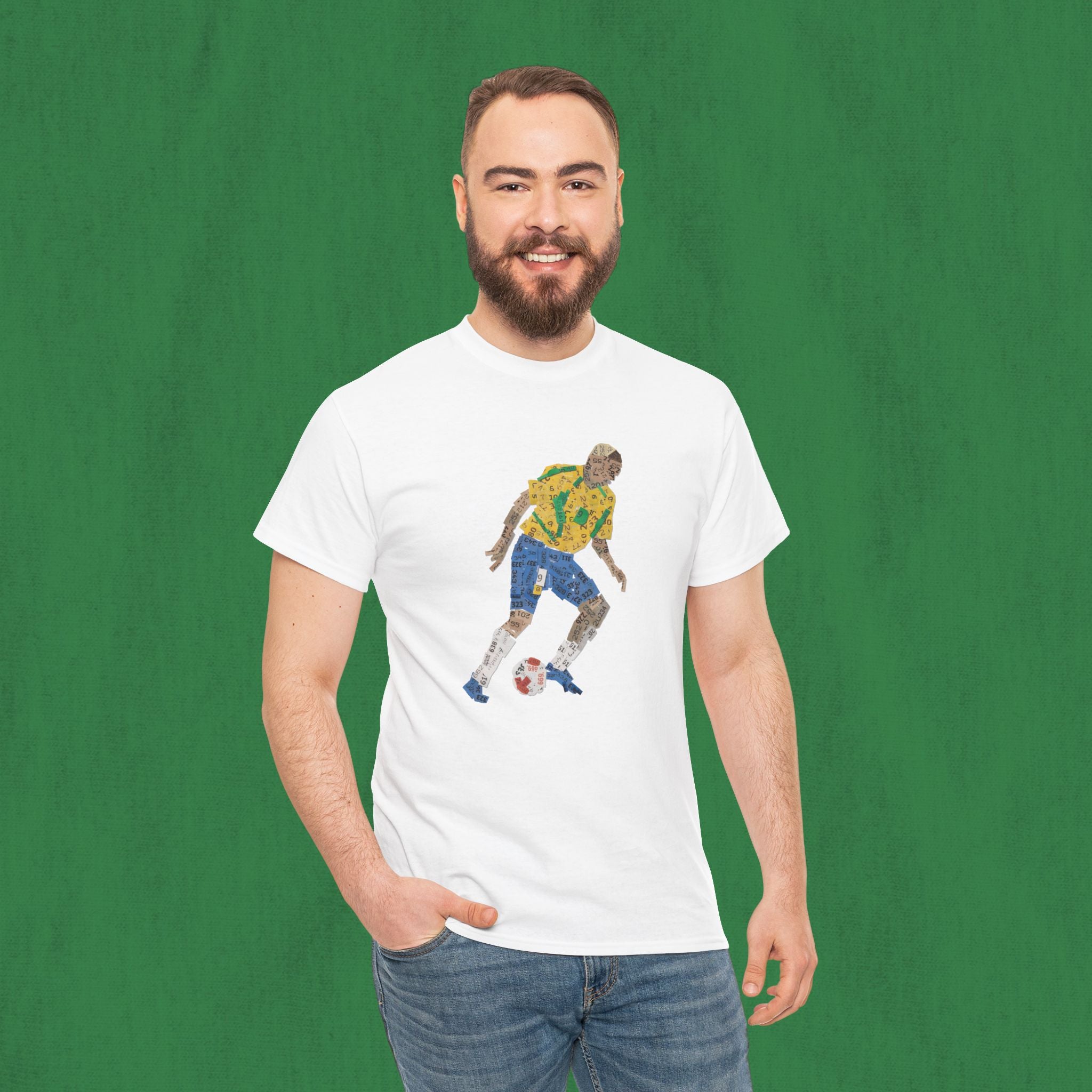 Unisex Heavy Cotton Tee - Ronaldo Nazario R9