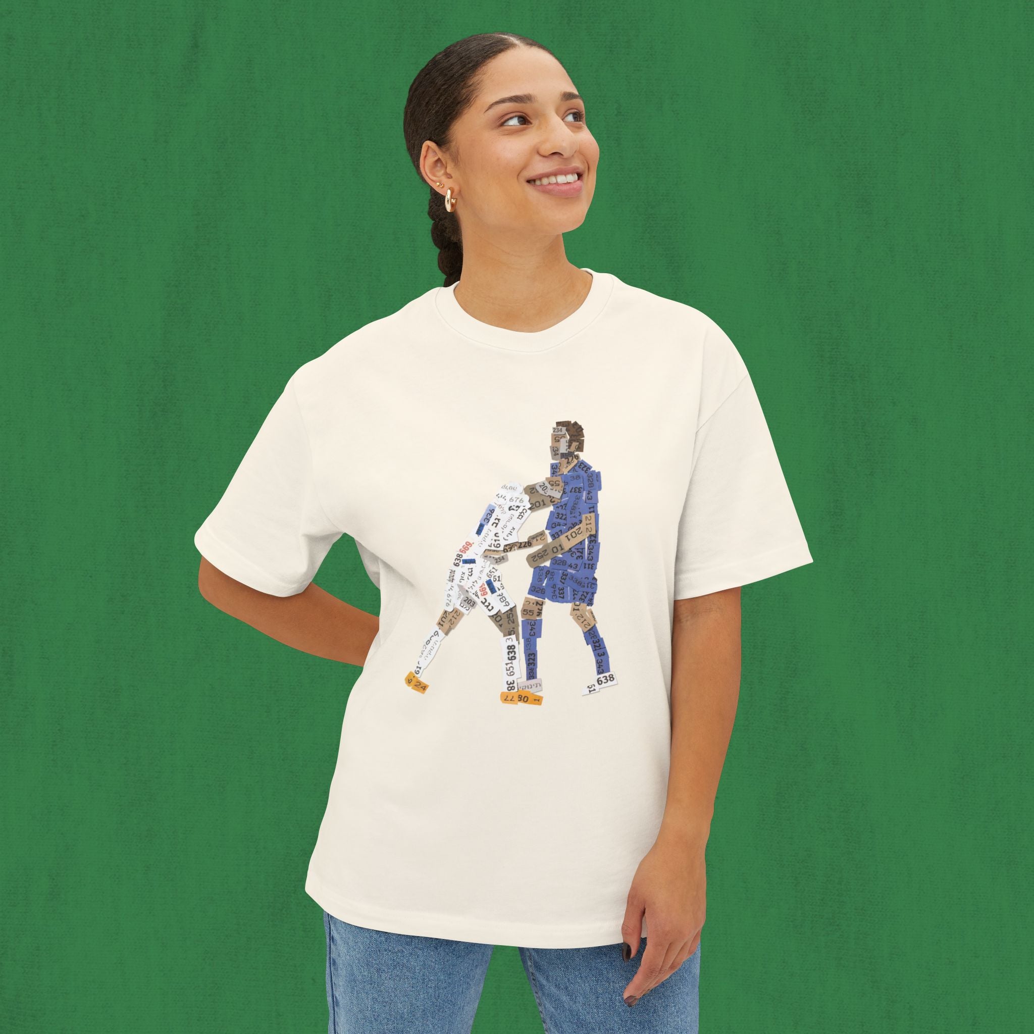 Oversized Boxy T-shirt - Zidane 2006