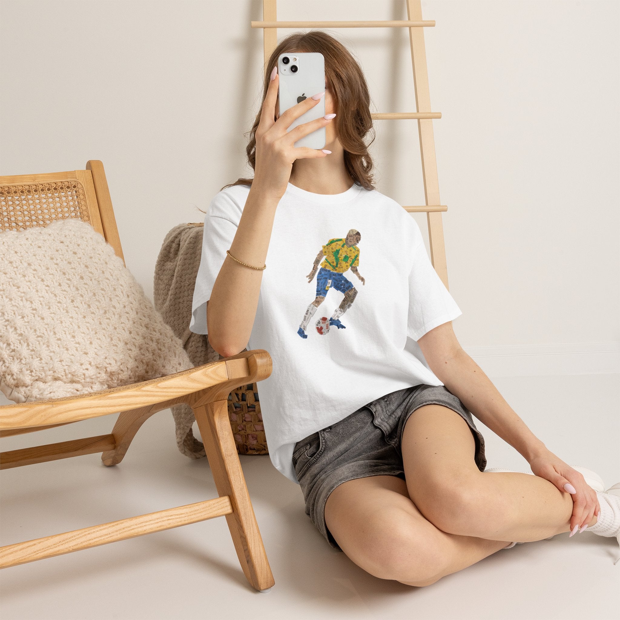 Unisex Heavy Cotton Tee - Ronaldo Nazario R9