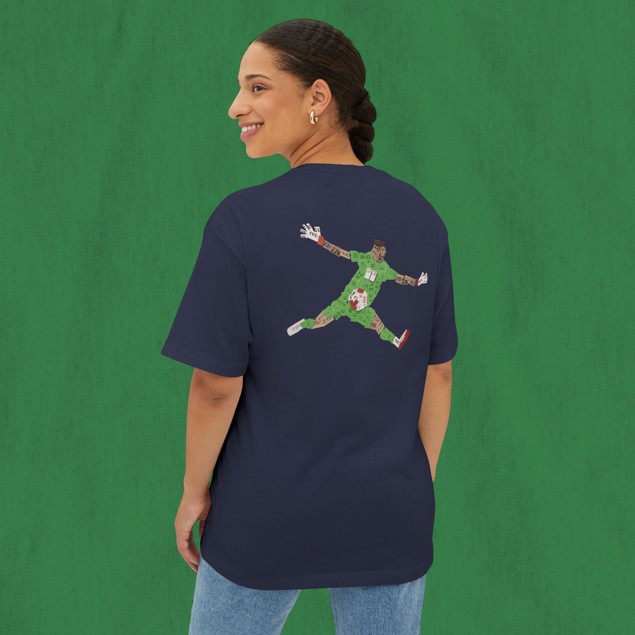 Oversized T-shirt Back Design - Dibu Martinez 2022