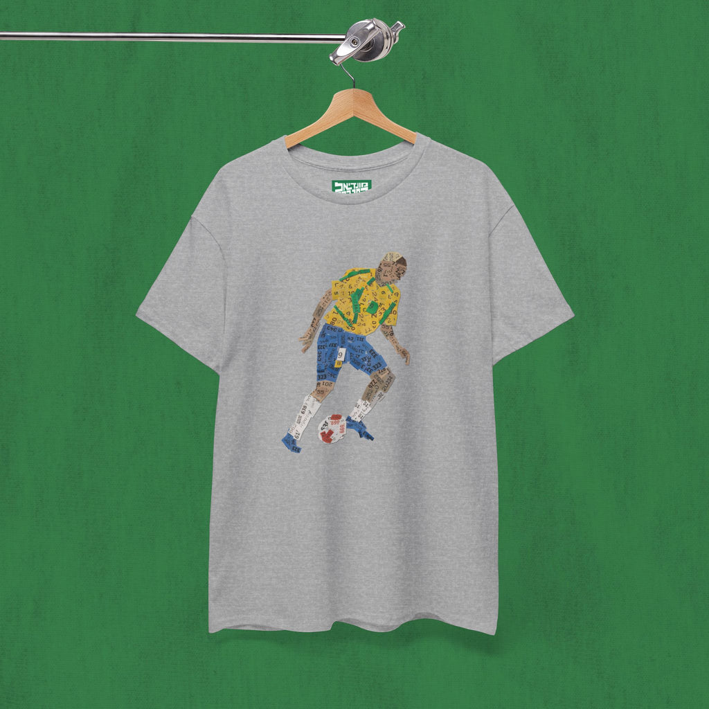 Unisex Heavy Cotton Tee - Ronaldo Nazario R9
