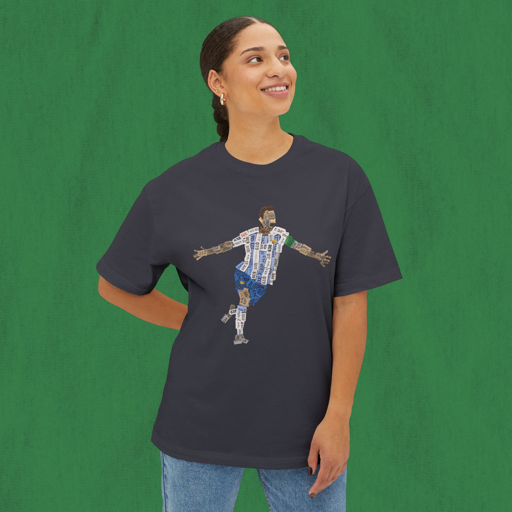 Oversized Boxy T-Shirt - Messi