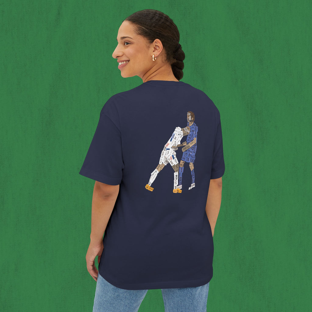 Oversized T-shirt Back Design - Zidane 2006