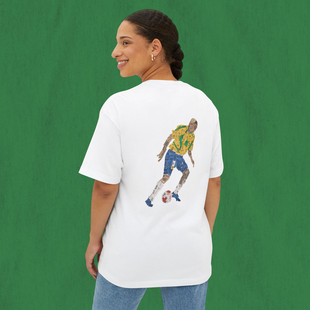 Oversized T-shirt Back Design - Ronaldo Nazario R9