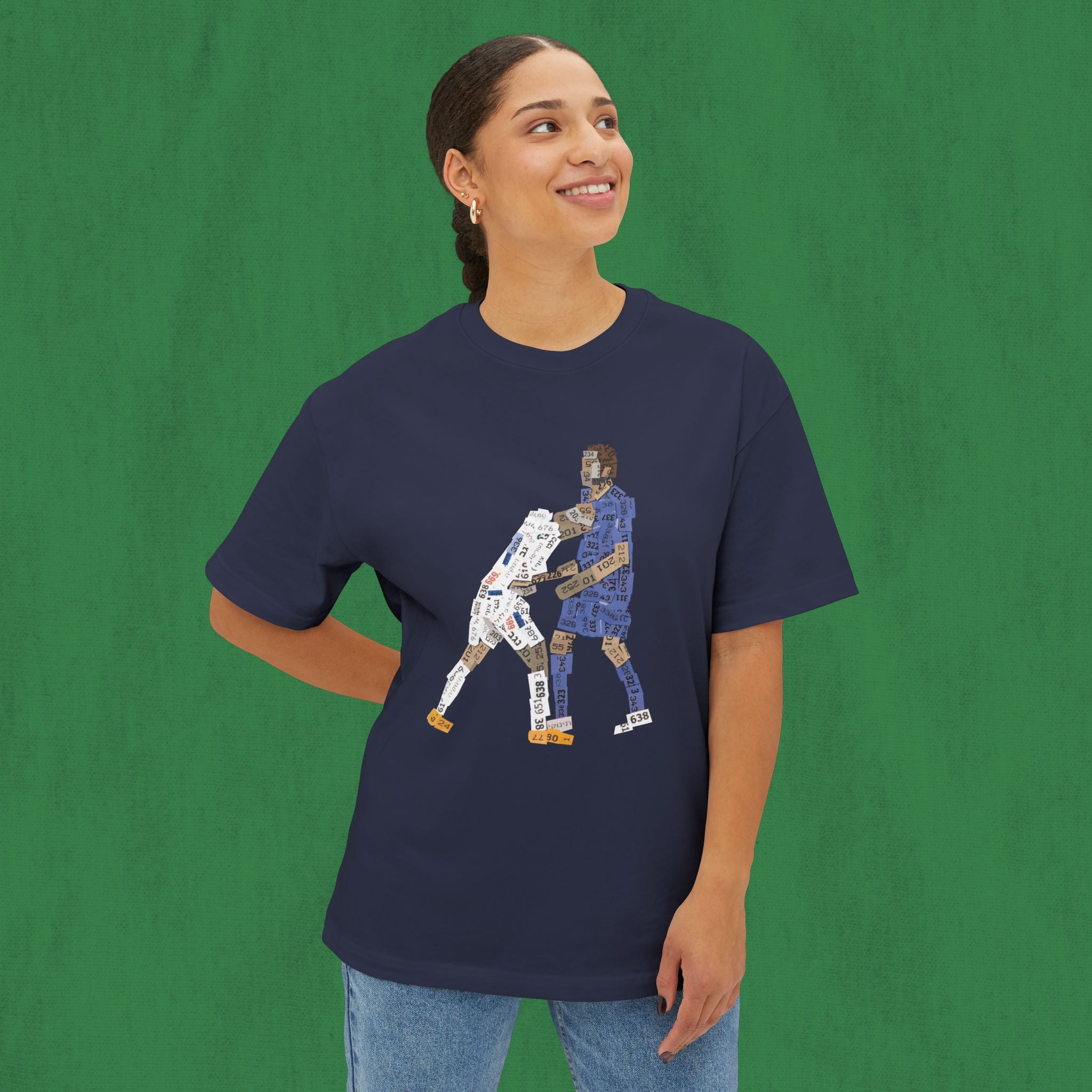 Oversized Boxy T-shirt - Zidane 2006