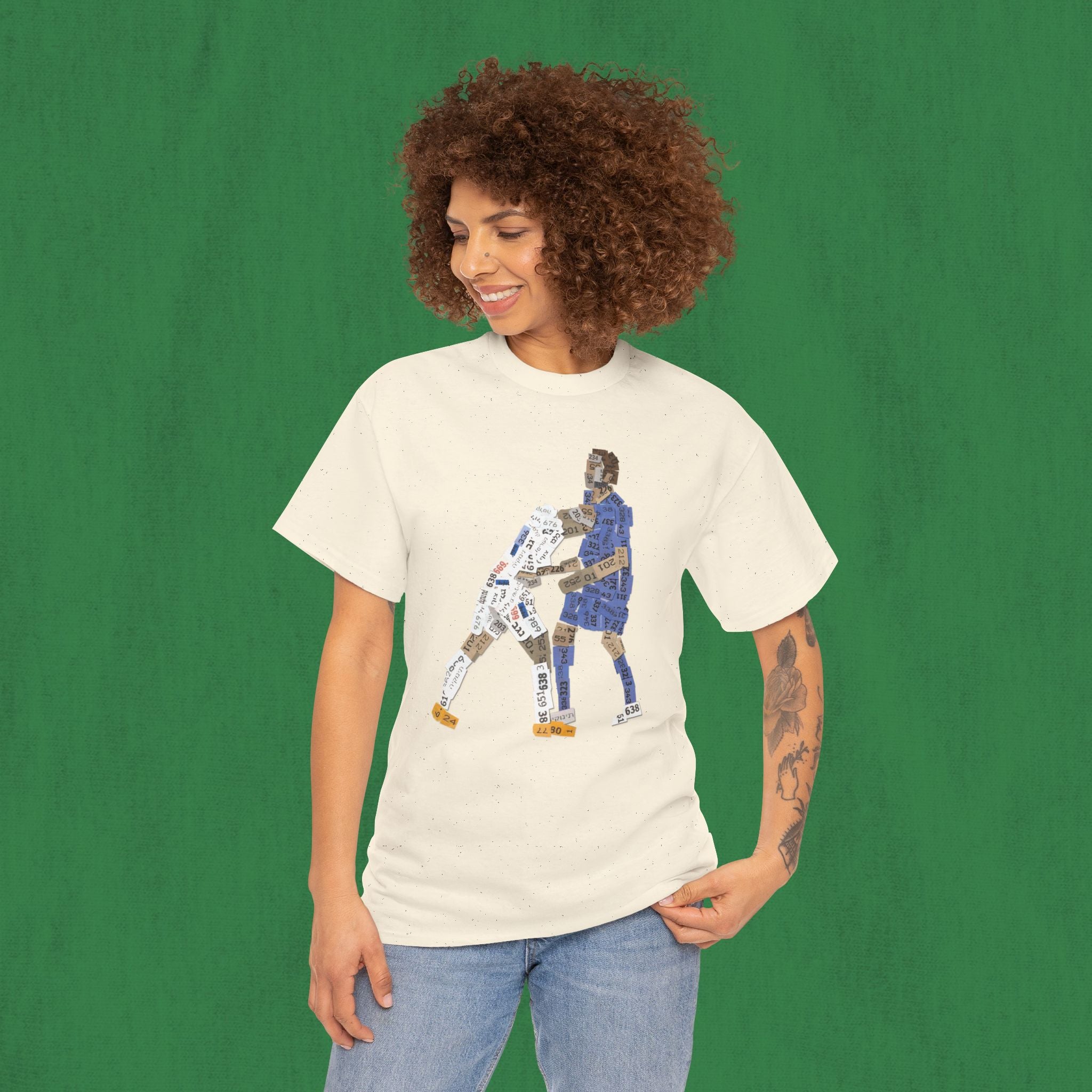 Unisex Heavy Cotton Tee - Zidane 2006