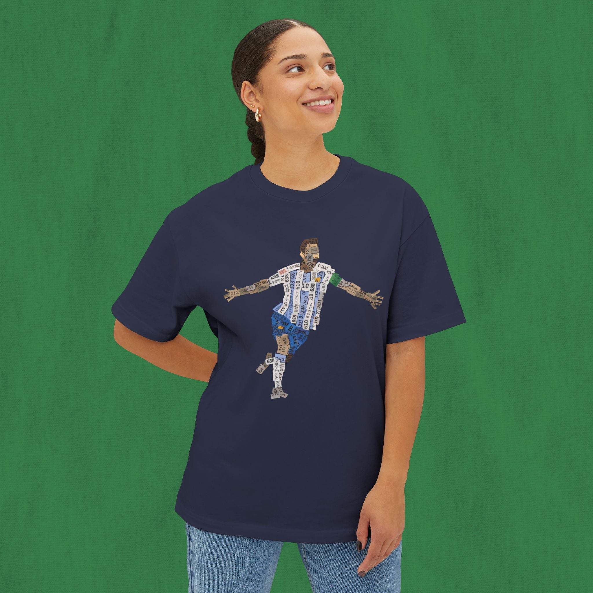 Oversized Boxy T-Shirt - Messi