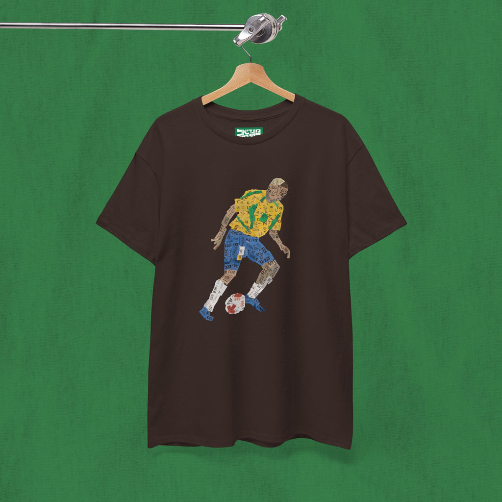 Unisex Heavy Cotton Tee - Ronaldo Nazario R9