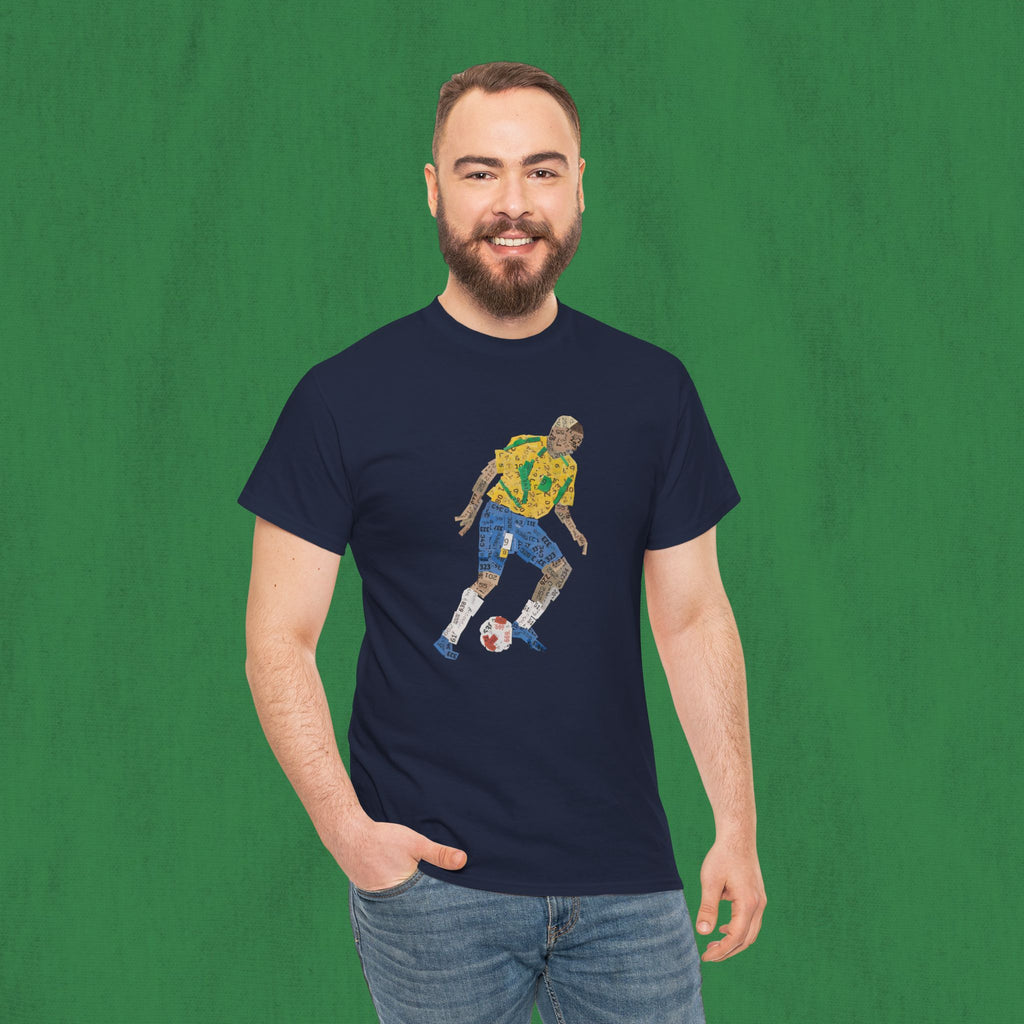 Unisex Heavy Cotton Tee - Ronaldo Nazario R9