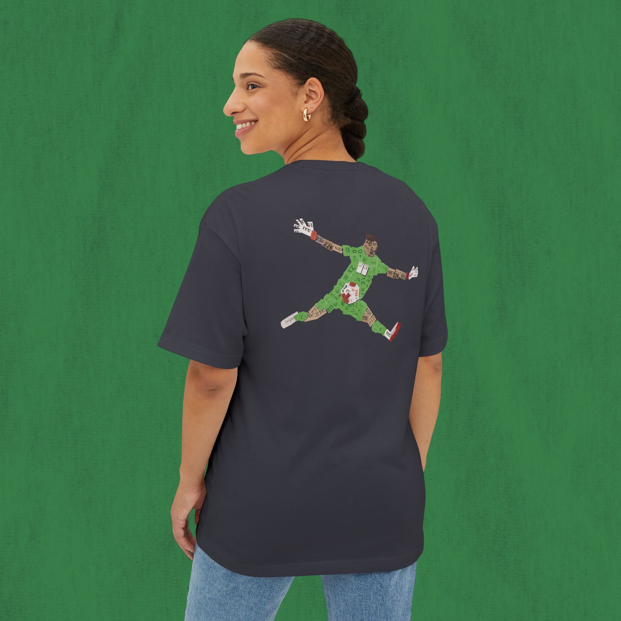 Oversized T-shirt Back Design - Dibu Martinez 2022
