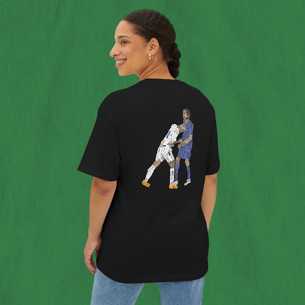 Oversized T-shirt Back Design - Zidane 2006