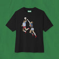Oversized Boxy T-shirt - Maradona Hand of God