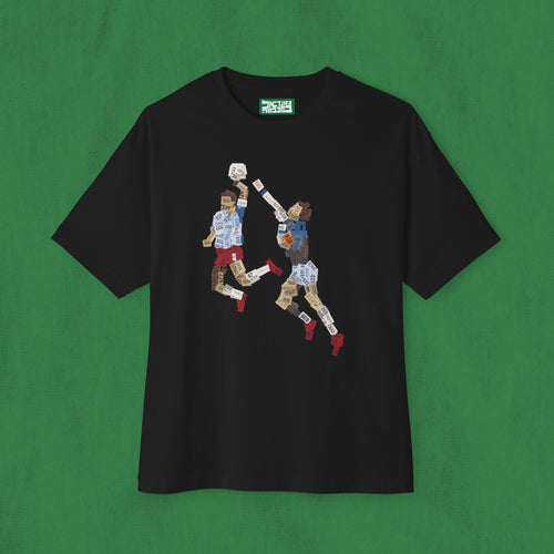Oversized Boxy T-shirt - Maradona Hand of God