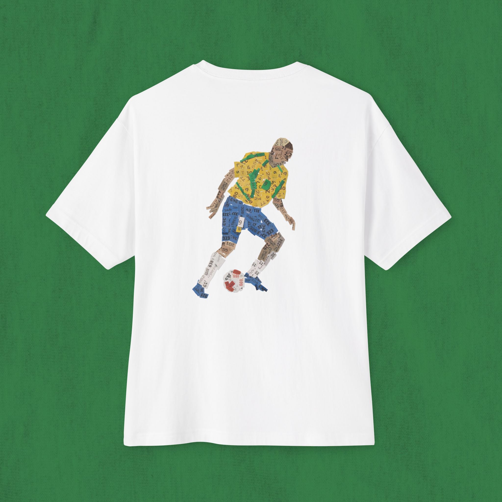 Oversized T-shirt Back Design - Ronaldo Nazario R9