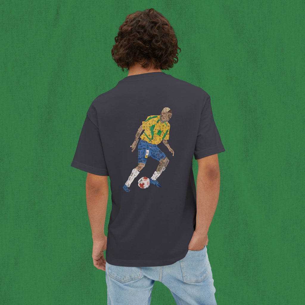 Oversized T-shirt Back Design - Ronaldo Nazario R9