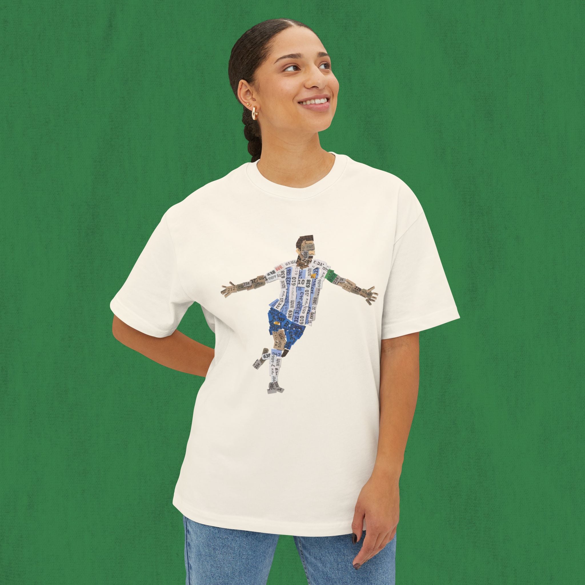 Oversized Boxy T-Shirt - Messi