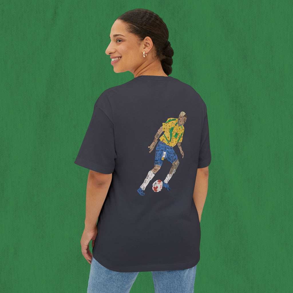 Oversized T-shirt Back Design - Ronaldo Nazario R9