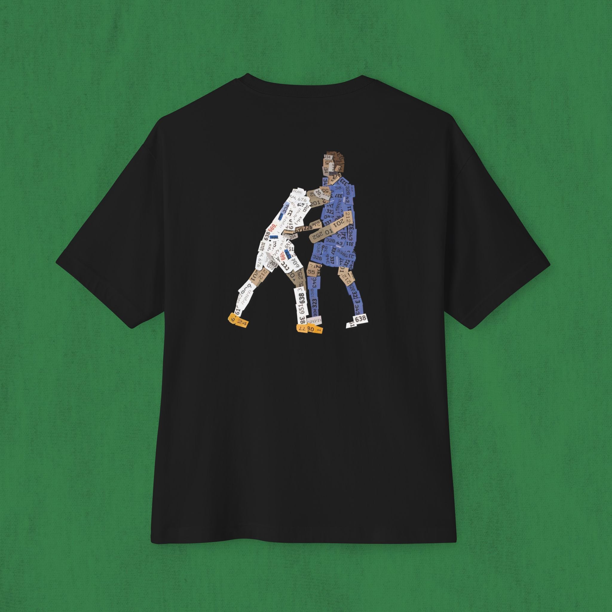Oversized T-shirt Back Design - Zidane 2006