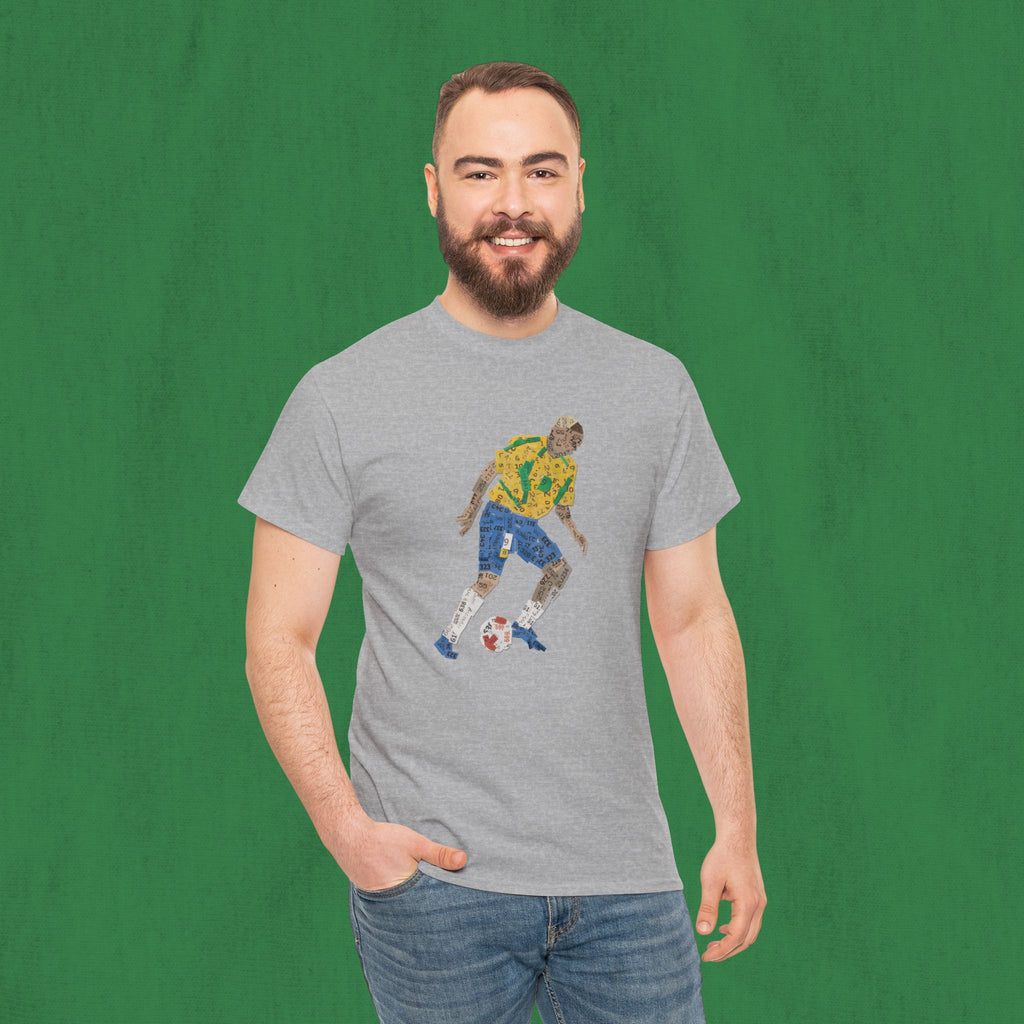Unisex Heavy Cotton Tee - Ronaldo Nazario R9