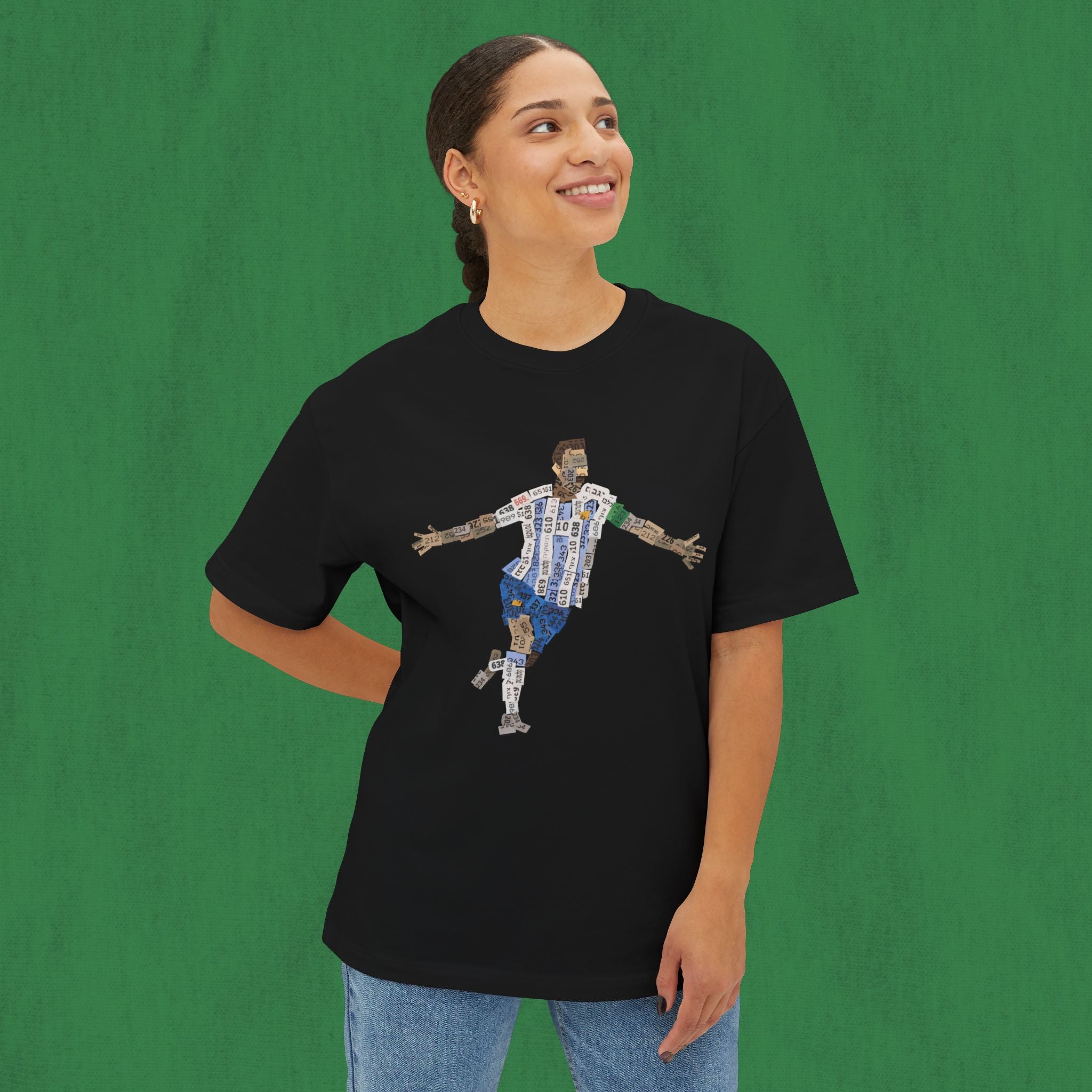 Oversized Boxy T-Shirt - Messi