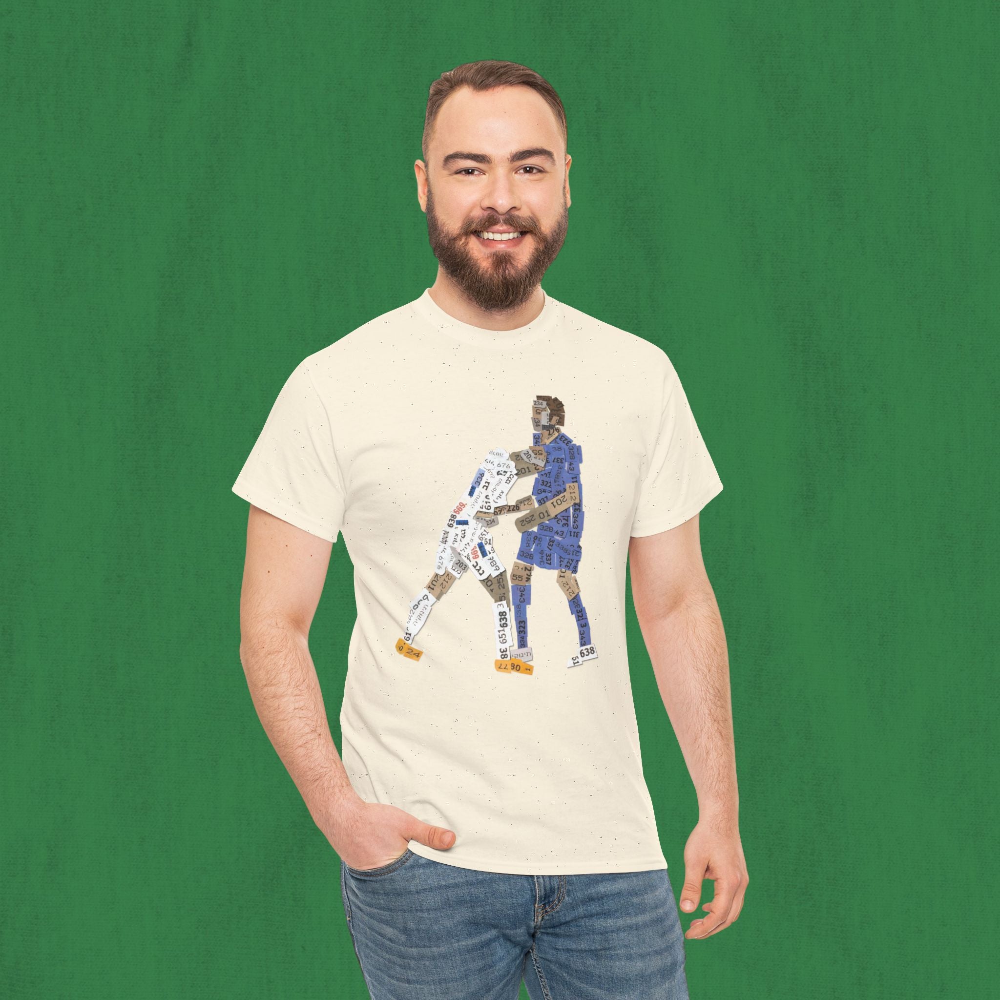 Unisex Heavy Cotton Tee - Zidane 2006