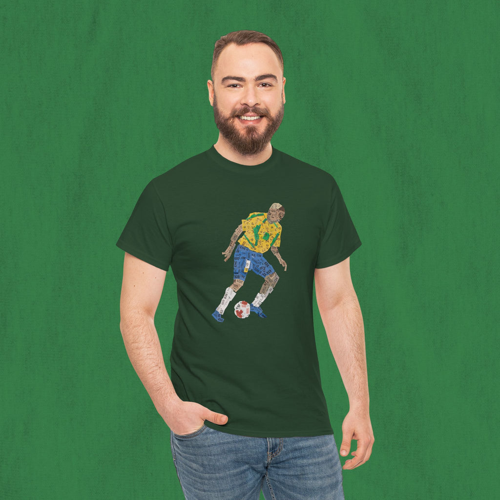 Unisex Heavy Cotton Tee - Ronaldo Nazario R9