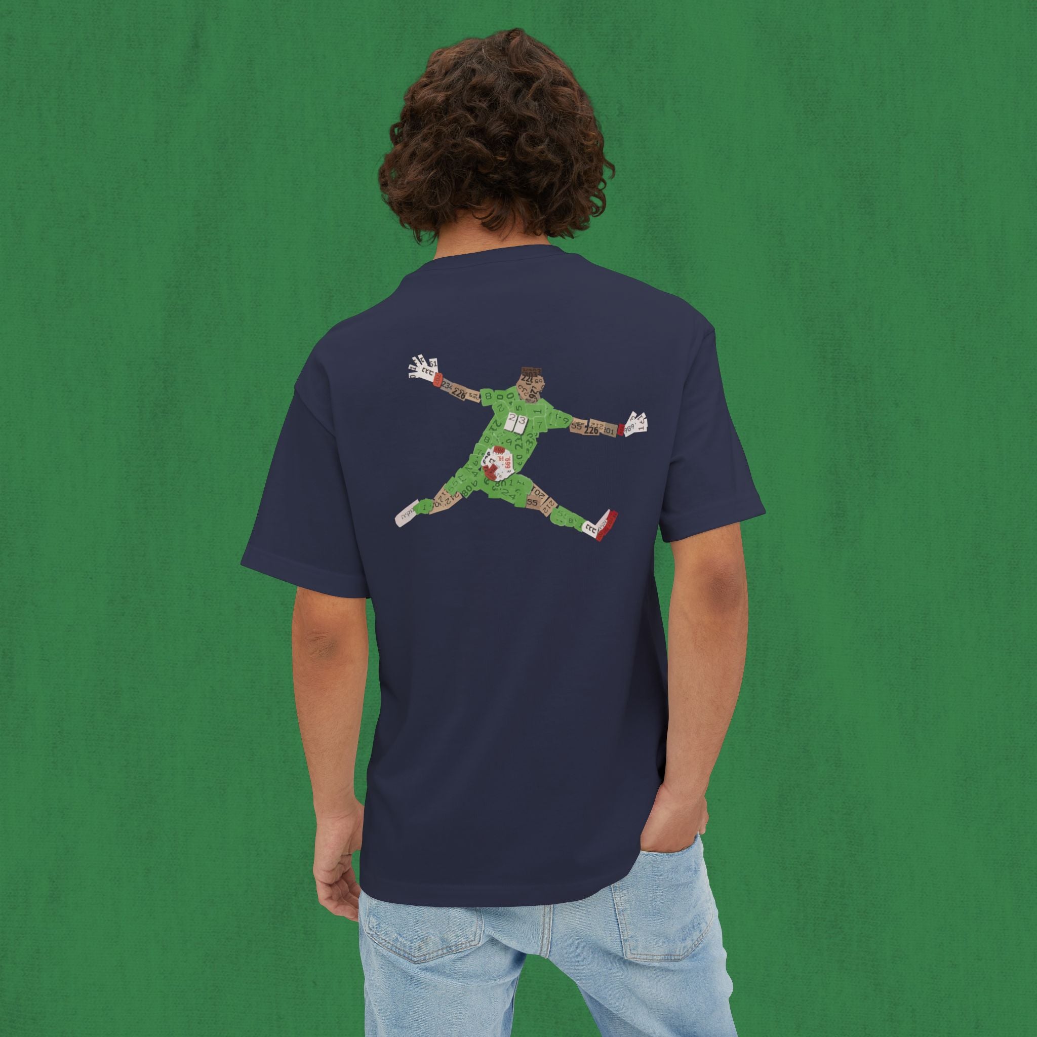 Oversized T-shirt Back Design - Dibu Martinez 2022