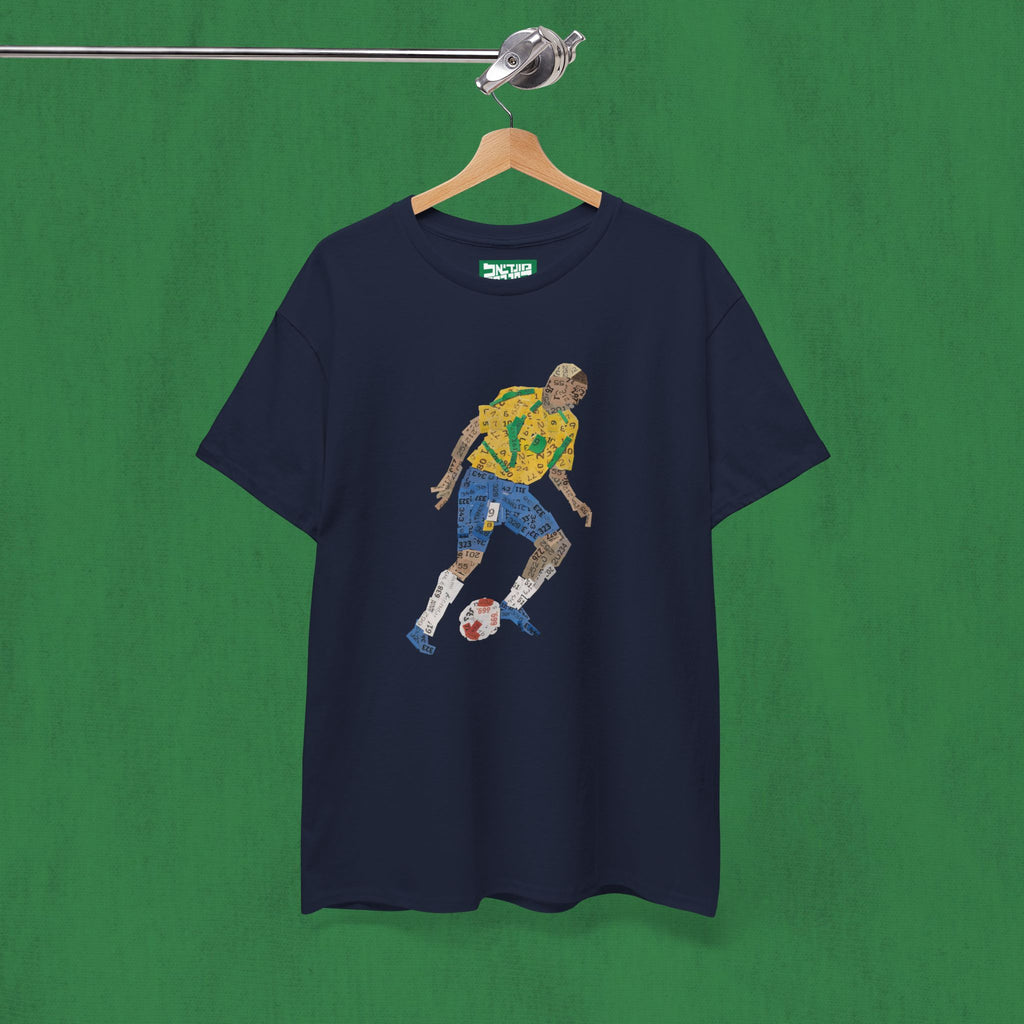 Unisex Heavy Cotton Tee - Ronaldo Nazario R9