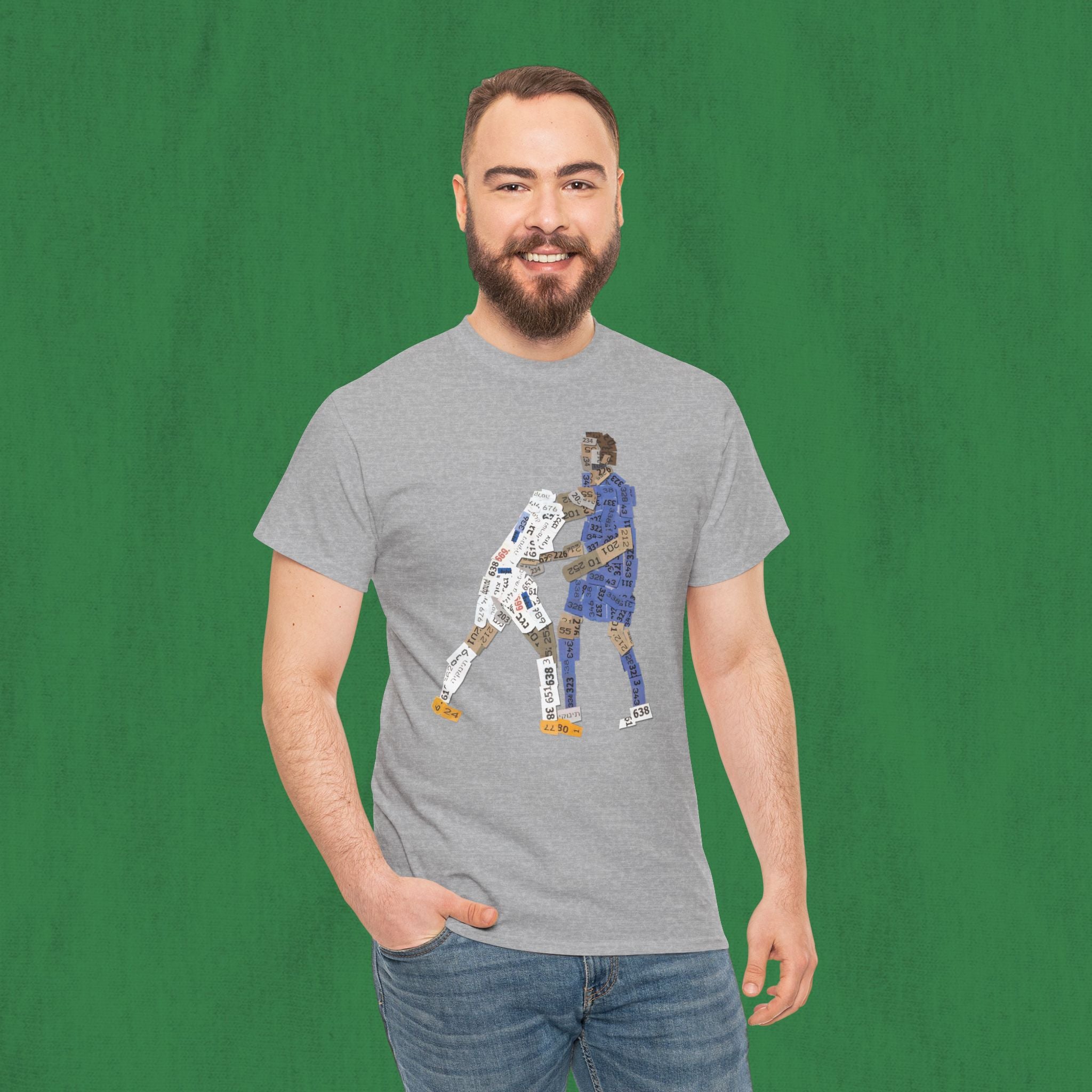 Unisex Heavy Cotton Tee - Zidane 2006