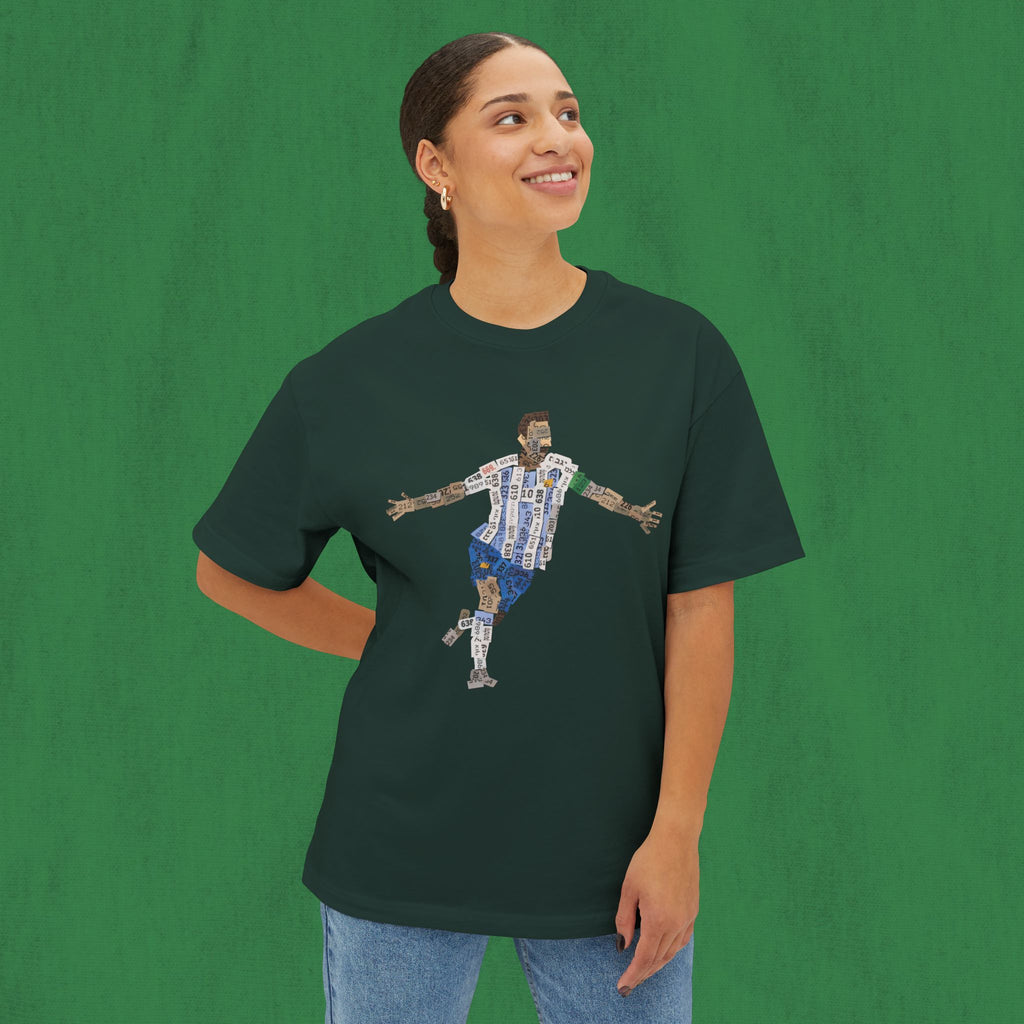 Oversized Boxy T-Shirt - Messi