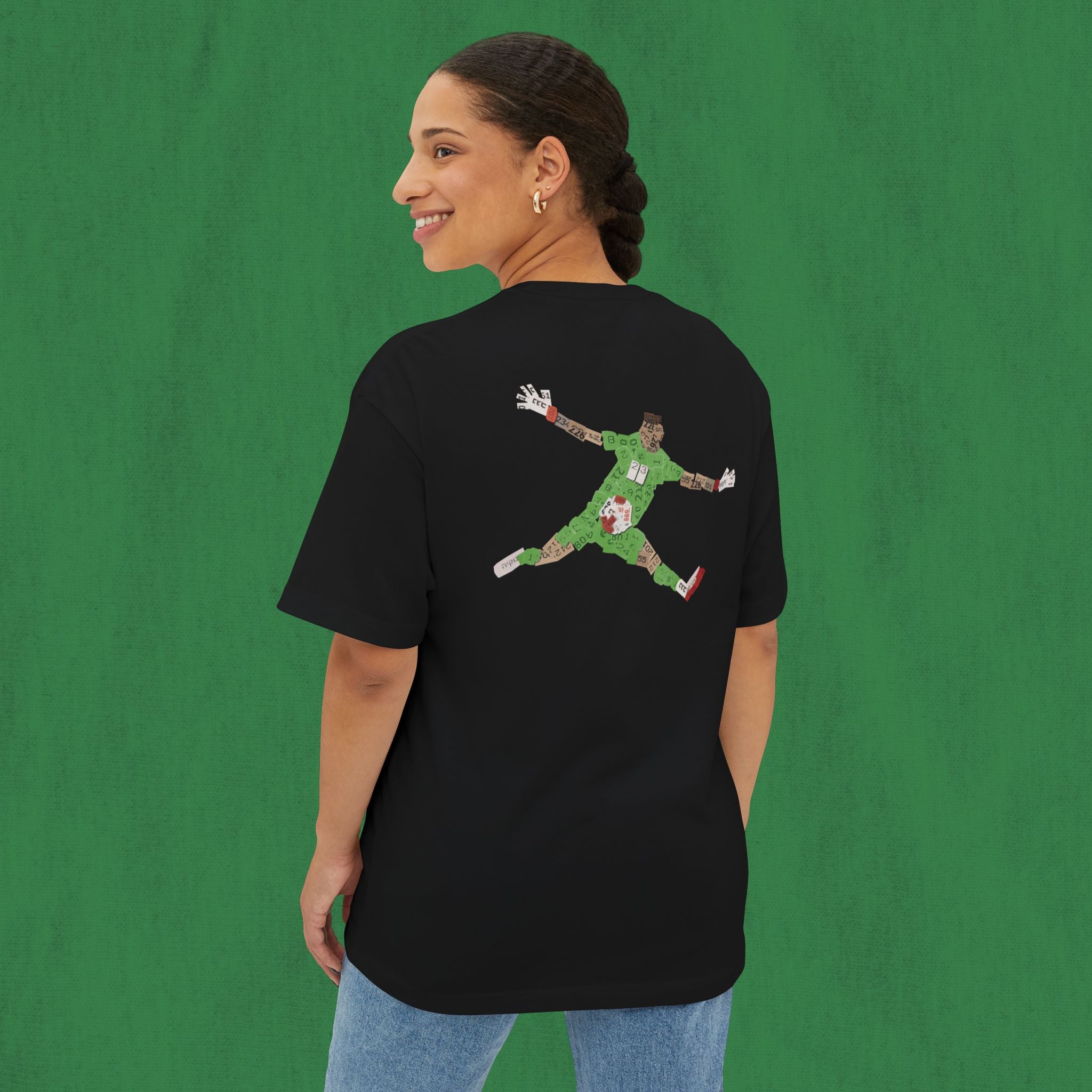 Oversized T-shirt Back Design - Dibu Martinez 2022