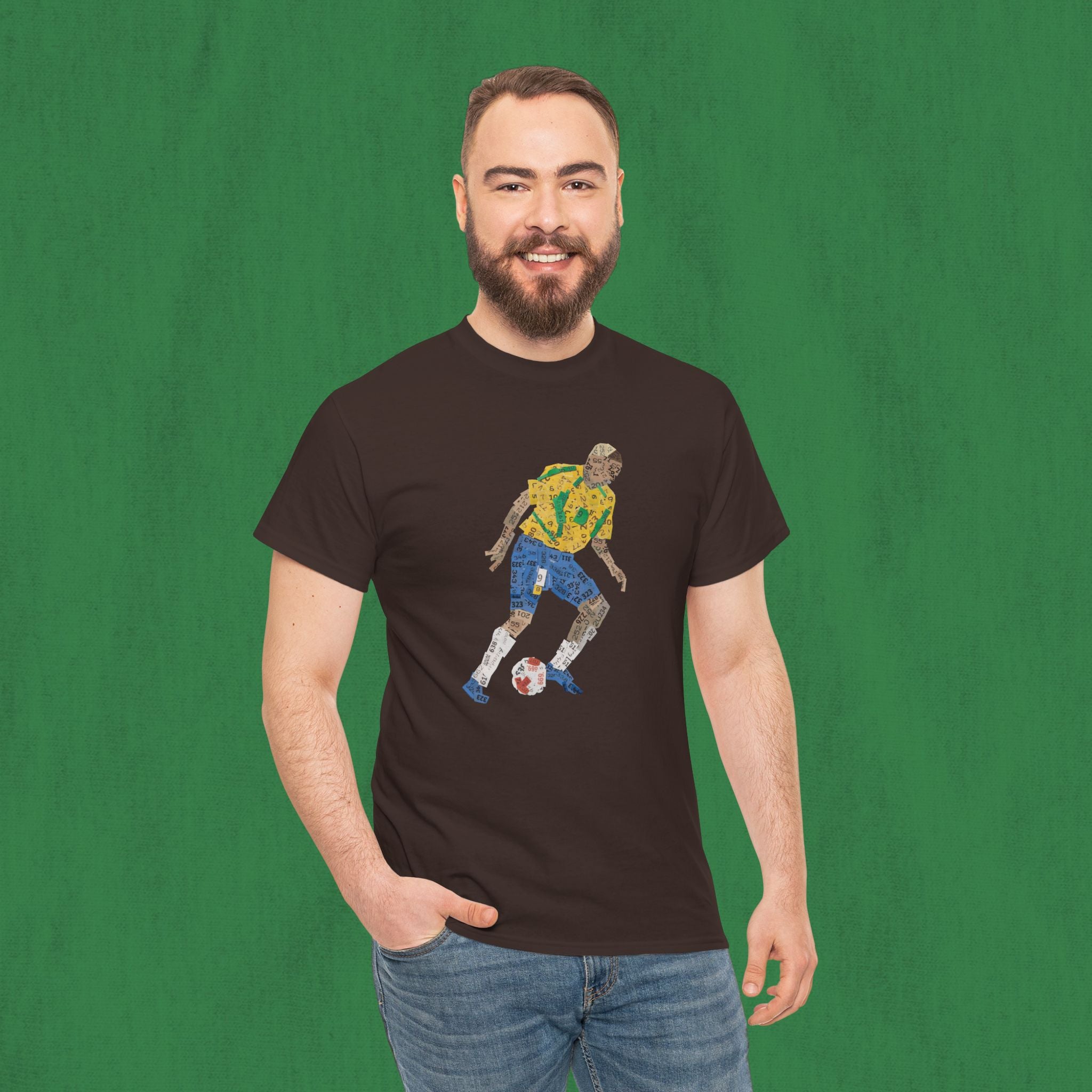 Unisex Heavy Cotton Tee - Ronaldo Nazario R9
