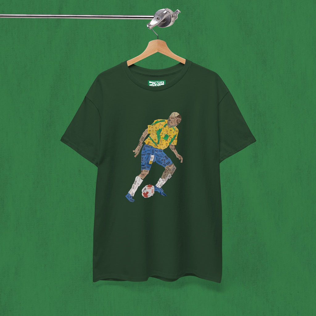 Unisex Heavy Cotton Tee - Ronaldo Nazario R9